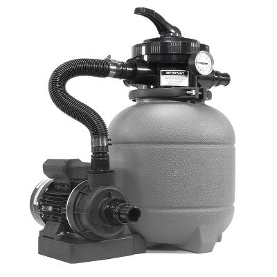  12" Sand Filter Above-Ground W/ Pool Pump 7-Way Valve Media Filter Included