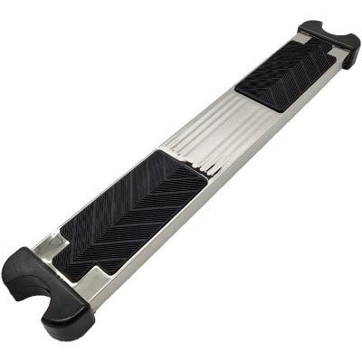  Poolzilla Pool Ladder Replacement Step, Stainless Steel Treaded Design, 18.35" X 1.7"