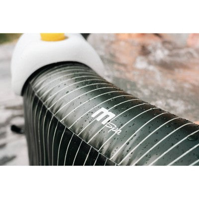  MSpa Meteor Round Bubble Spa With Thermal Cover 245 Gal 164 Electric 110 Volt AC Inflatable Hot Tub