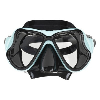  Hawaii Divers Manta Ray Adult Snorkel Mask – Turquoise/Black(Unisex)