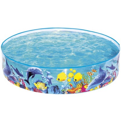  Bestway H2OGO! 6\' X 15" Odyssey Fill \'N Fun Plastic Kids Swimming Pool