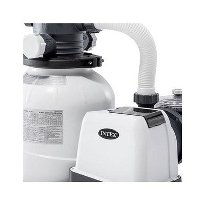 Intex Sand Filter Pump W/ Timer Bundled W/ Plunger Valves Gaskets & Nuts (2 Pack)