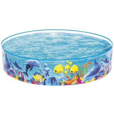  Bestway H2OGO! 6\' X 15" Odyssey Fill \'N Fun Plastic Kids Swimming Pool