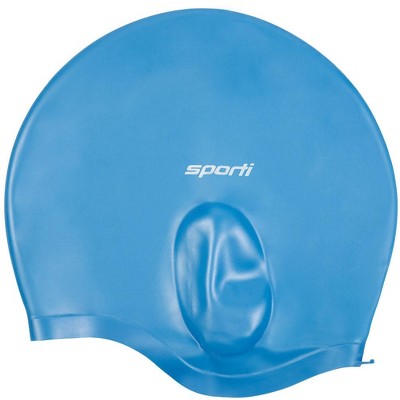  Sporti Silicone Ear Swim Cap