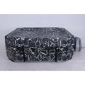  4 To 6 Person Inflatable Hot Tub – 82.7" Square Outdoor Spa With 105 Bubbling Jets, Wave Massage System, Marbleized Design