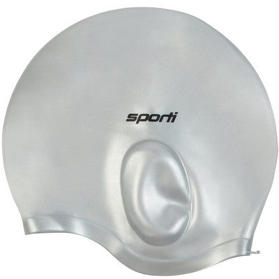  Sporti Silicone Ear Swim Cap