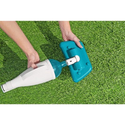  Bestway Flowclear AquaCrawl 88" Pool Vacuum For 15' Above Ground Pools With Removable Debris Bag, Suction Nozzle, Skimmer Head, And Adapters, 2 Pack