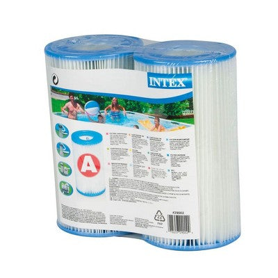  Intex 12ft X 30in Easy Set Pool With 530 GPH Pump & (2 Pack) Filter Cartridge