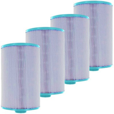 Hurricane Filters HF6H47-01P 4 Pack Platinum Purple Spa Filter Cartridge - Replacement For PTL47W-P4-M, Unicel 6CH-47RA, Filbur FC-0315M, Advanced/LA