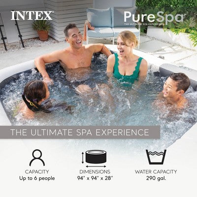  Intex PureSpa Plus Inflatable Spa, Maintenance Kit