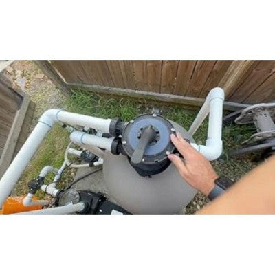  Hayward Pro Series Sand Filter, 27 Inch, With Top Mount 2 Inch Multiport Valve