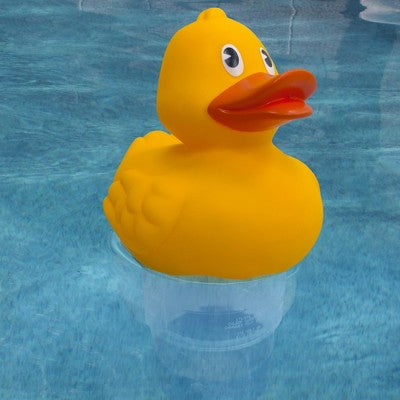  RIPPLE Duck Pool Chlorinator – Holds 3 Tabs, Flow Control For Small Pools & Spas