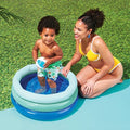  5.91'' X 1.97'' X 7.87'' Mini 3 Ring Pool 43 Gal Oval Kiddie Pool - Sun Squad™