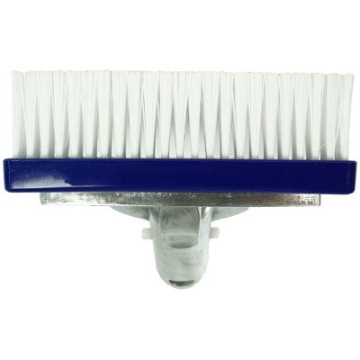  Pool Central Swimming Pool Bristle Brush Head With Aluminum Handle 5.5" - Blue