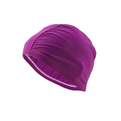  Unique Bargains Elasticity Swim Cap 5.51"x8.66" 1 Pc