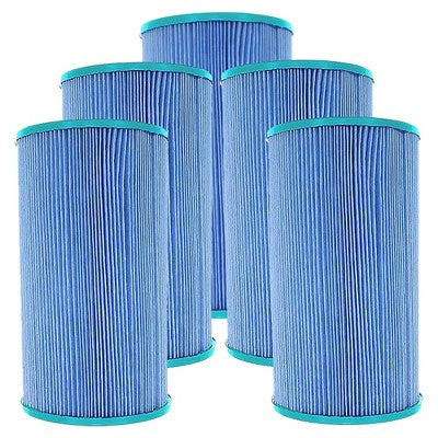  Hurricane Elite Aseptic Cartridge Filter For Unicel: C-6430RA, Pleatco: PWK30-M, Filbur: FC-3915-M, And Other Compatible Models (5 Pack)