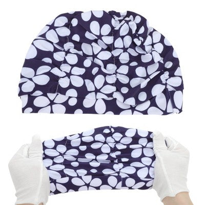  Unique Bargains Nylon Floral Pattern Swimming Cap 1 Pc