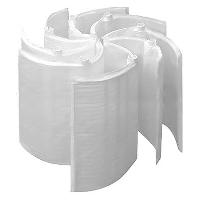  Hurricane HF-DE24-SET 24 Square Feet DE Grid Filter Replacement For PFS1224, FG-2002, FC-9520, Hayward DEX2400 DA/DS Models, White