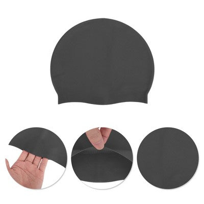  Unique Bargains Silicone Waterproof Non-slip Swim Cap 1 Pc