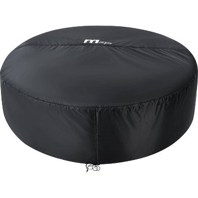  MSpa Aurora Round Bubble Spa With Thermal Cover 245 Gal 138 Electric 110 Volt AC Inflatable Hot Tub