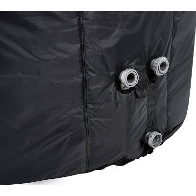  MSpa Mono Round DWF Bubble Spa With Thermal Cover 245 Gal 138 Electric 110 Volt AC Inflatable Hot Tub