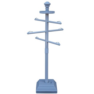 Swimline Outdoor Poolside Valet Towel Rack With Weighted Base - 52"
