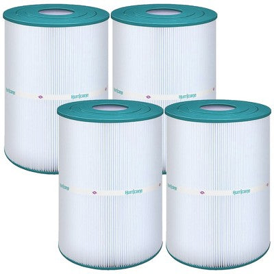  Hurricane 4 Pack HF8465-01 Advanced Spa Filter Replacement For PWK65, Unicel C-8465, Filbur FC-3960, Watkins Hot Spring Spas Upgrade From PWK45N