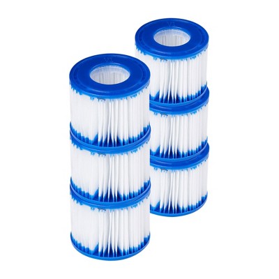  Bestway SaluSpa AirJet Honolulu 4 Person Portable Inflatable Round Hot Tub Spa And 3 Pack Of Coleman Type VI Filter Pump Replacement Cartridges