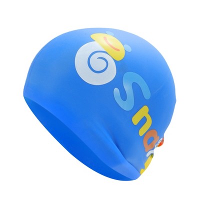  Unique Bargains Kid's Silicone Snail Swim Cap 1 Pc