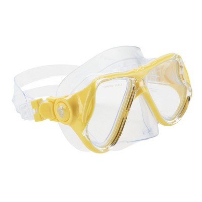  Hawaii Divers Beluga Jr Snorkel Mask – Yellow (Unisex | Ages 8+)