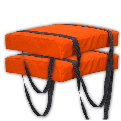  Bradley 2 Pack Type IV Boat Cushion USCG Approved Throwable Flotation Device; Coast Guard Approved Throw Preserver With Foam Cushion
