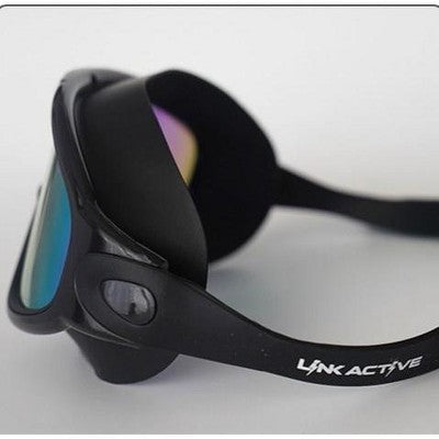  Link Active Kids Panoramic Wide View Swimming Goggles Fast Clasp Technology, Anti-Fog, UV Protection, Leak Proof Design, Comfortable Fit