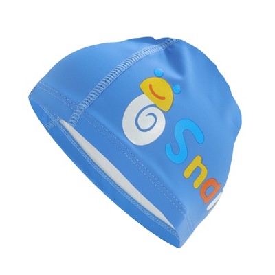  Unique Bargains Kid's Knitted PU Snail Swim Cap 1 Pc