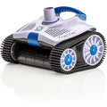  Hayward TracVac Lightweight Automatic Suction Vacuum Cleaner With Hose And Valve For In Ground Swimming Pool Maintenance, White