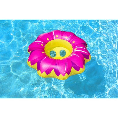  Poolmaster Swimming Pool Inflatable Flower Baby Rider Float - Yellow