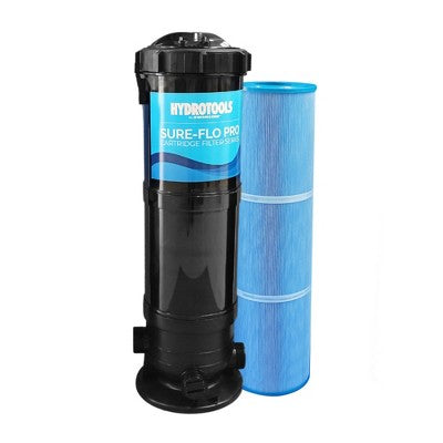  Swimline HydroTools 120 SF Ingound & Above Ground Pool Cartridge Filter Heavy Duty Accessory Up To 57,600 Gallons With Silver Ion Treated Element