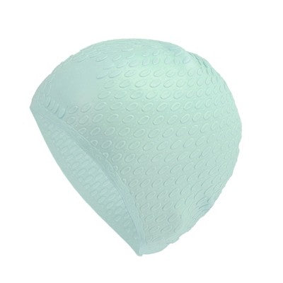  Unique Bargains Silicone Waterproof Embossed Swim Cap 1 Pc