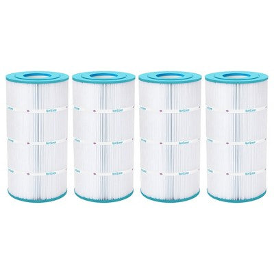  Hurricane Replacement Spa Filter Cartridge For Unicel C-8409, PA90, Filbur FC-1292, Hayward Star-Clear Plus C900, And Hayward X-Stream CC100, 4 Pack