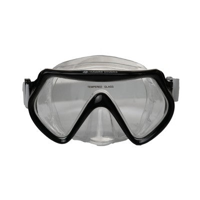 Hawaii Divers Carmel Adult Snorkel Combo - Black/White