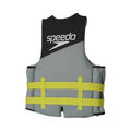  Speedo Adult Life Vest - Black/Lime XS/S: Polyethylene & Polyester Buckle Closure