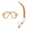  Hawaii Divers Manta Ray Adult Snorkel Combo – Orange (Unisex)
