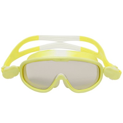  Sunnylife Kids Swim Mask Salty The Shark Neon Yellow,Underwater Goggles,Age 3+
