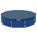  Intex Steel Frame Pool Ladder For 42' Wall Height & 15' Round Pool Debris Cover