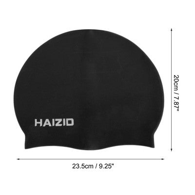  Unique Bargains Silicone Waterproof Swimming Cap 1 Pc