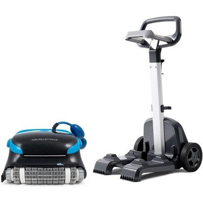  Dolphin Nautilus CC Plus Wi-Fi Robotic Pool Vacuum With Caddy For Easy Transport, For In-Ground Pools Up To 50 FT