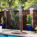 Uruguay Eucalyptus Outdoor Shower - Natural - SEI
