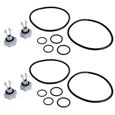  Intex 2,500 Gallon Filter Pump Replacement Seals Pack Parts | 25004 (2 Pack)