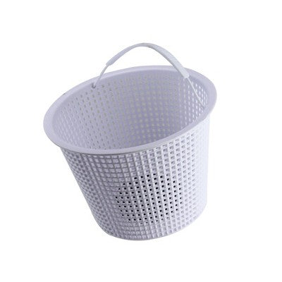  Pool Central 6.75" White Round Heavy Weighted Swimming Pool Skimmer Basket