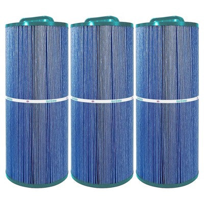  Hurricane 3 Pack HF5H502-01M Elite Aseptic Spa Filter Cartridge Replacement For PPM50SC-F2M, Unicel 5CH-502, Filbur FC-0195, Pacific Marquis Spas