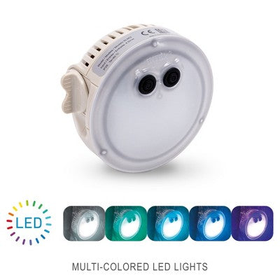  Intex PureSpa Battery Multi Colored LED Light For Bubble Spa Hot Tub (8 Pack)